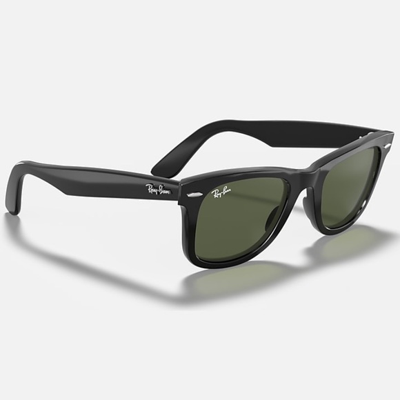 Rayban Classic Black Wayfarer Sunglasses - Picture 3 of 11